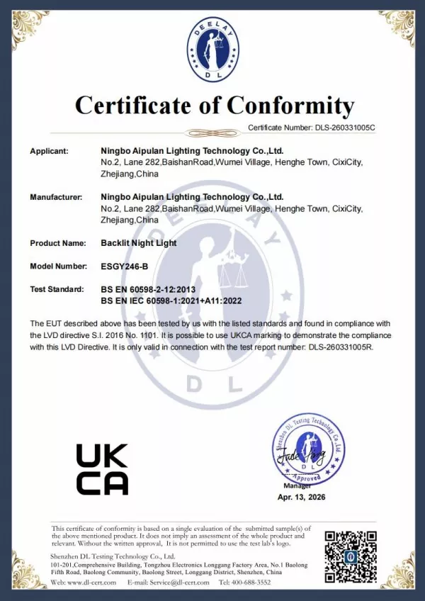 Aipulan Certificate
